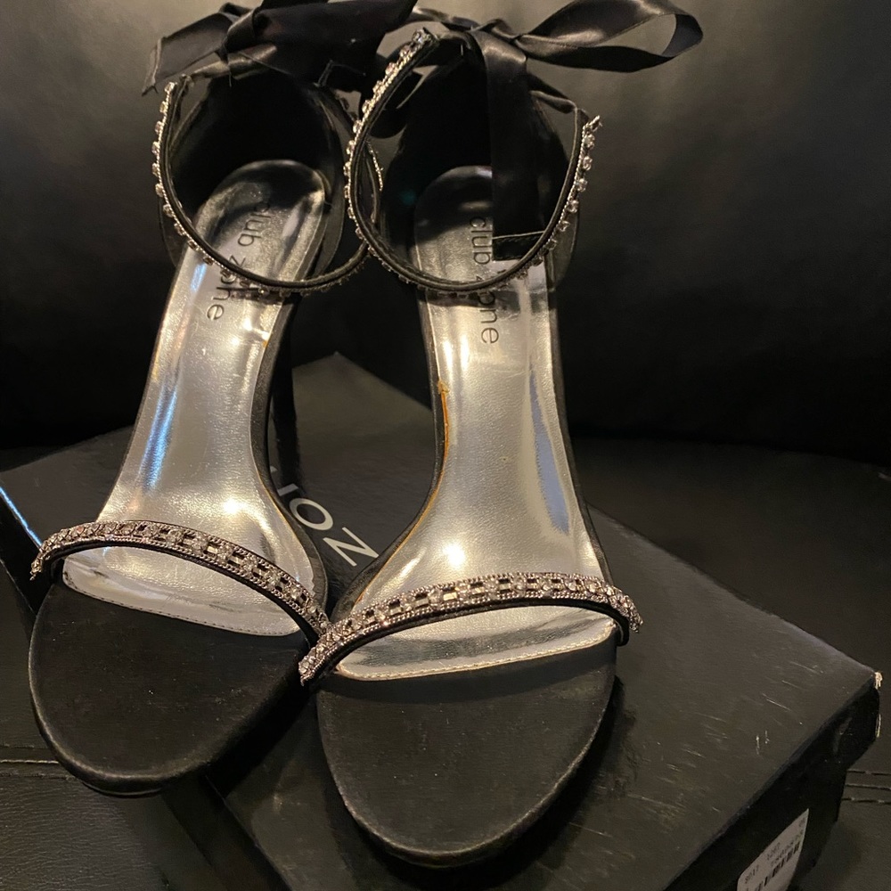 🔥Sexy rhinestone straps dress heels🔥